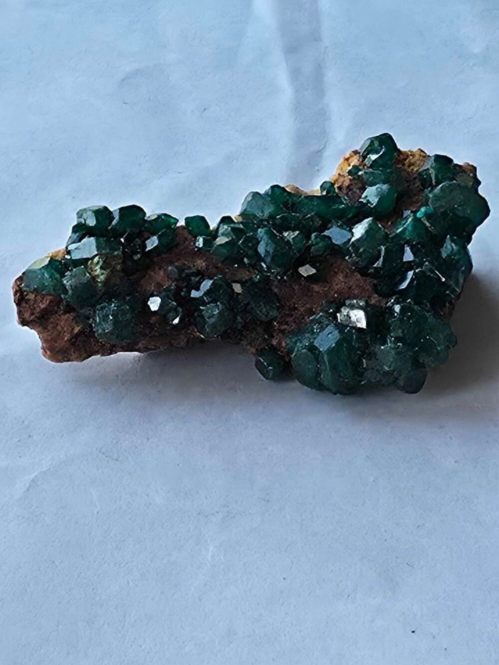 Dioptase sur Matrice du Katanga RDC-Collection 26g 