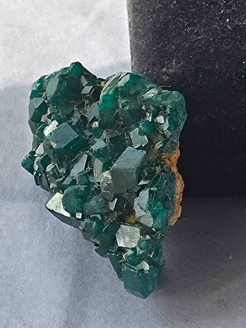 Dioptase Brut Vert Emeraude du Katanga RDC-Sp&eacute;cimen 16g 