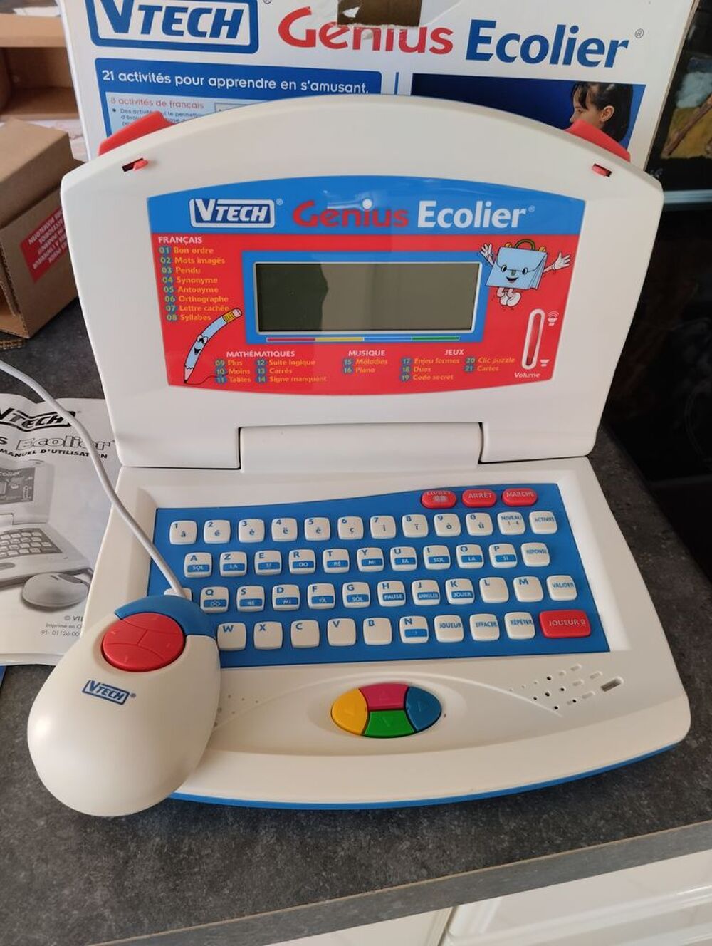  ordinateur Vteck pour enfant de 6 &agrave; 8 ans. Consoles et jeux vidéos