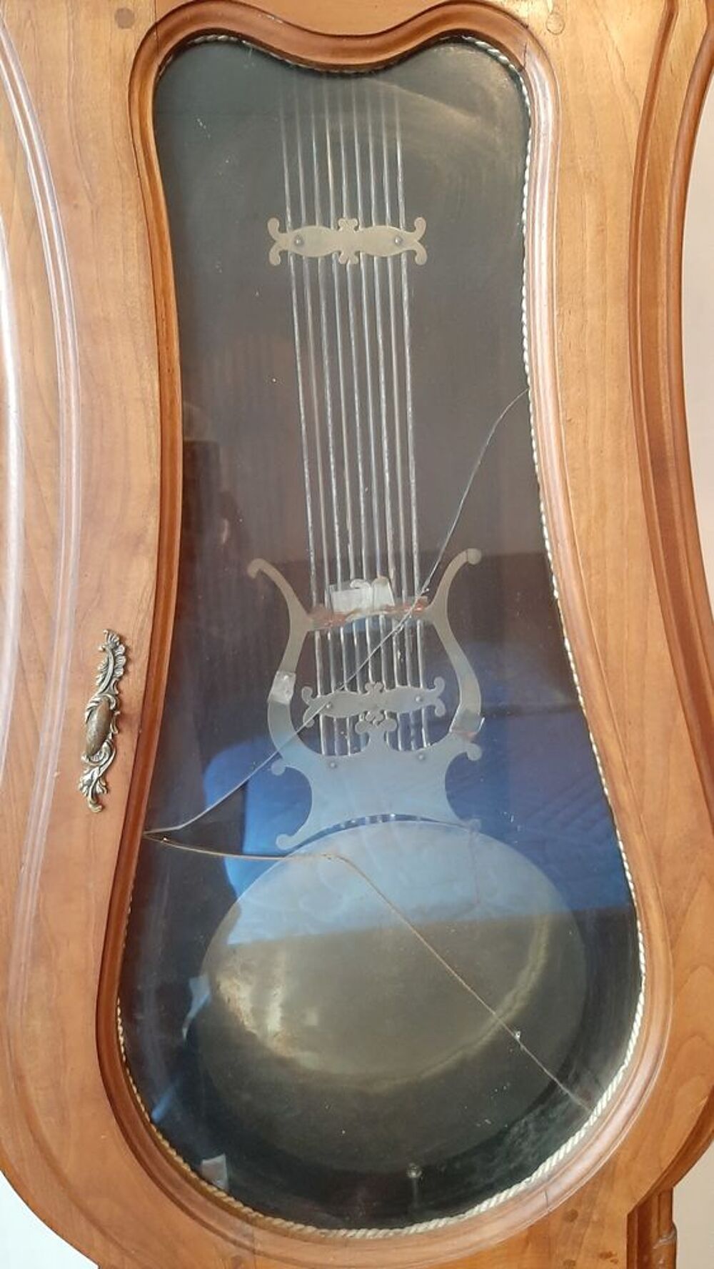 Comtoise ancienne sign&eacute;e Z&auml;hringer Fr&egrave;res - Mussidan 
