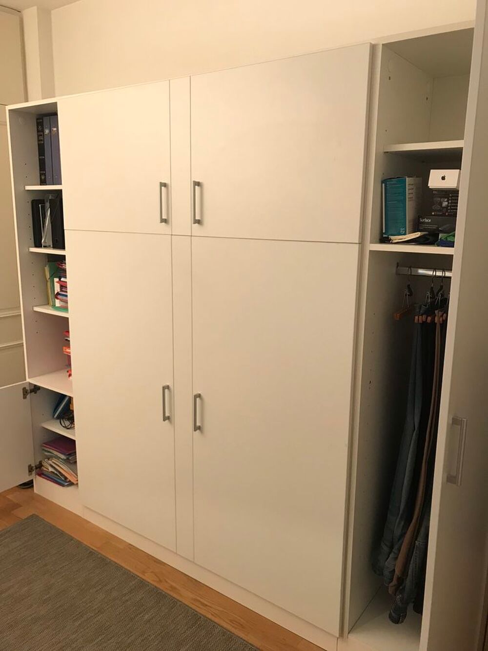 Lit armoire pour transformer chambre peu utilis&eacute;e en bureau Meubles