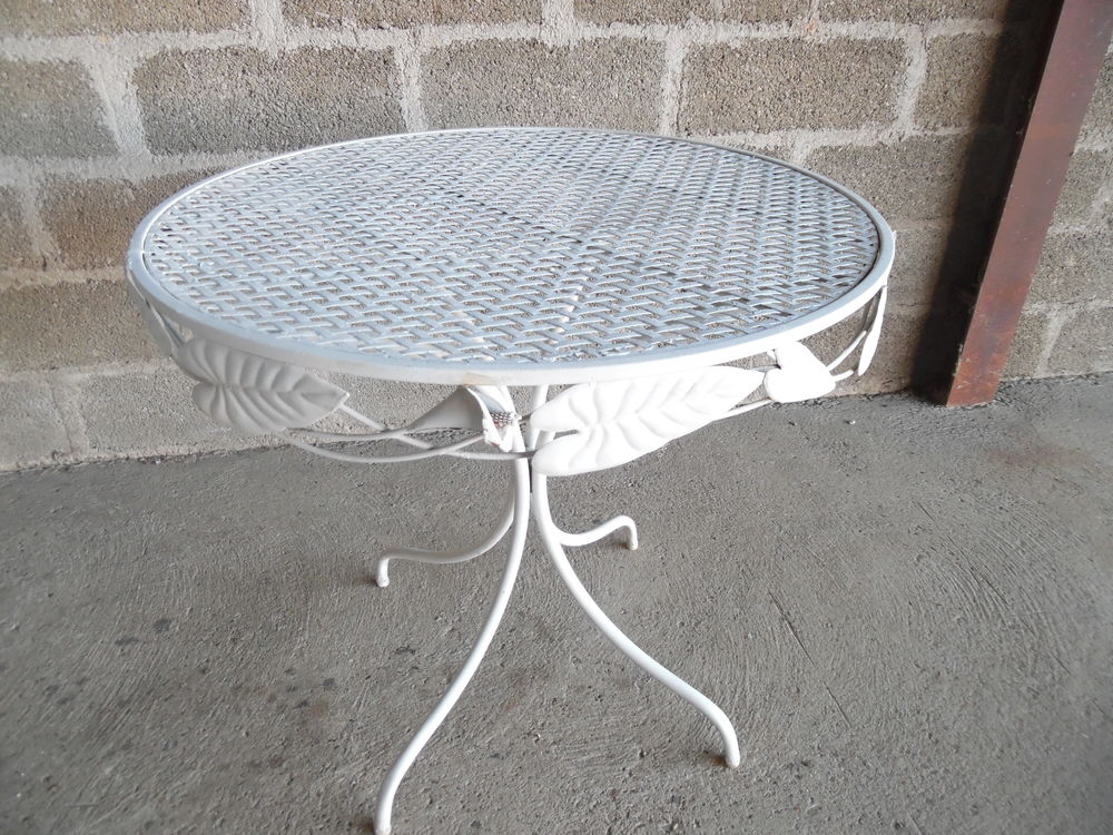 SALON DE JARDIN FER FORGE Jardin