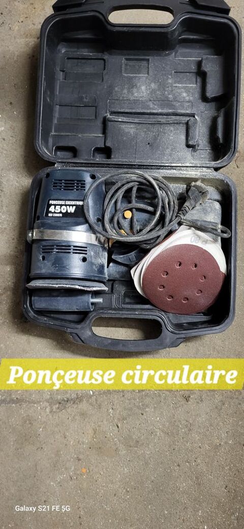 Ponçeuse circulaire 20 Erquery (60)