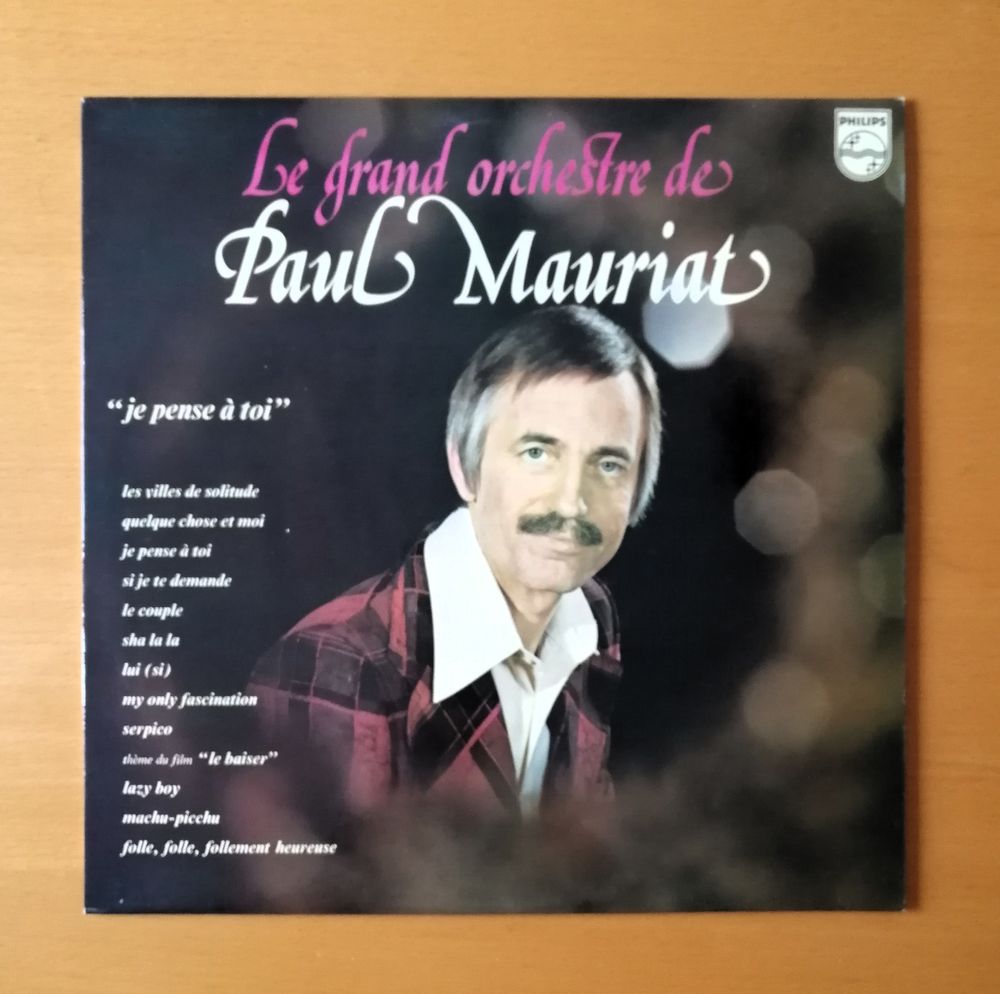 LP Paul MAURIAT : "Je pense &agrave; toi" - Philips 6325 124 - 1974 CD et vinyles