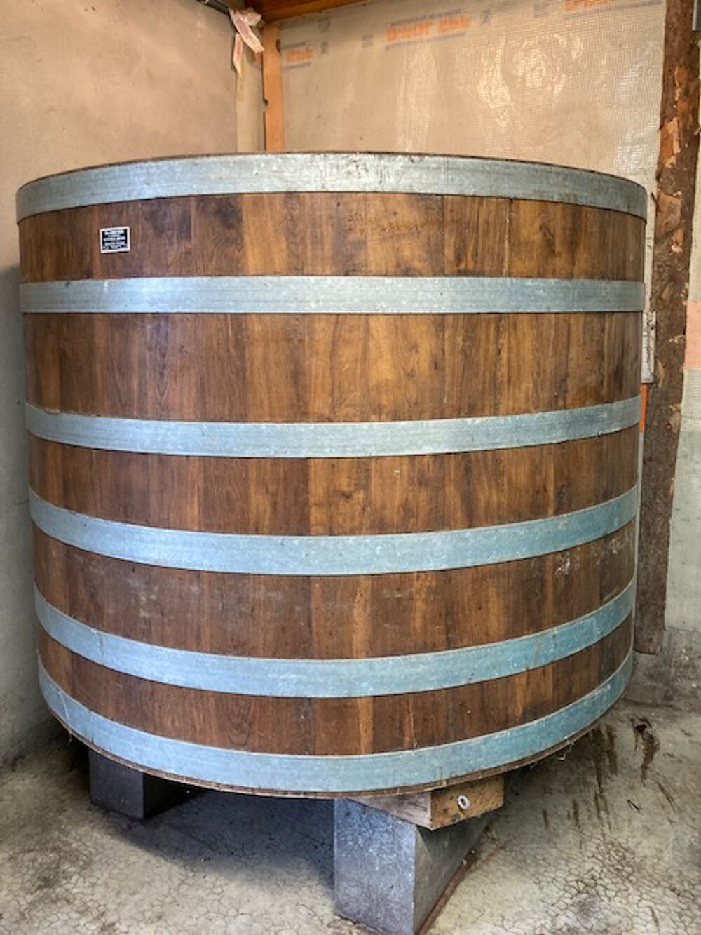 Cuve de fermentation pour raisin Bricolage