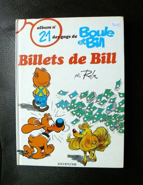 Boulet et Bill : Billets de Bill - Roba - Dupuis - 1992 7 Argenteuil (95)