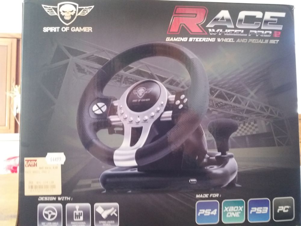 VOLANT XBox 360 One Spirit of Gamer RACE WHEEL PRO 2 Consoles et jeux vidéos