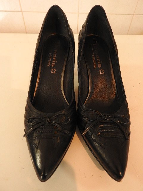 Escarpins cuir noir Thiviers (24)
