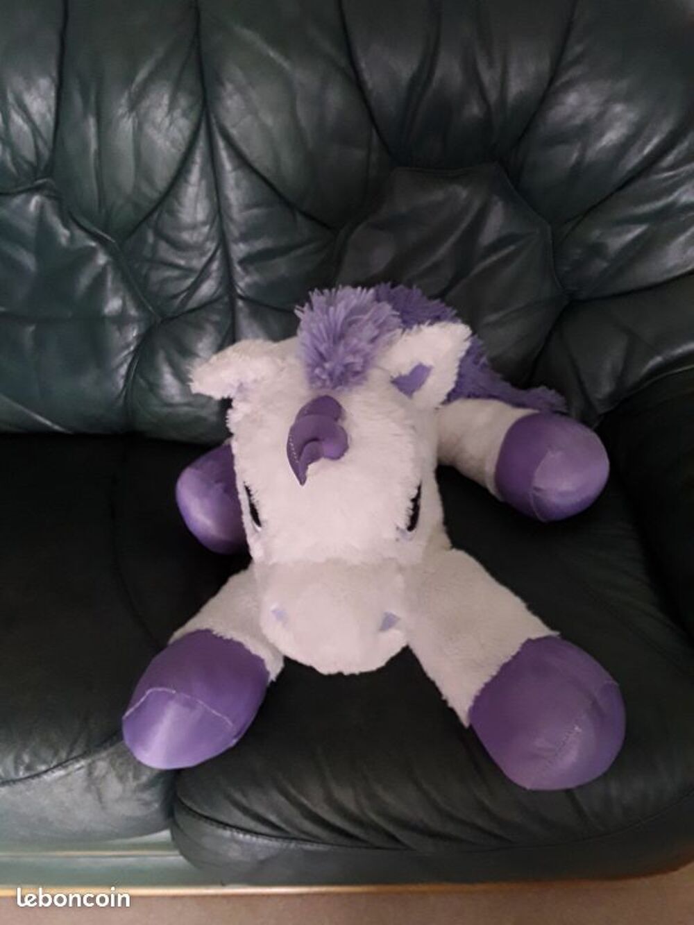 Grande peluche licorne tr&egrave;s douce Jeux / jouets