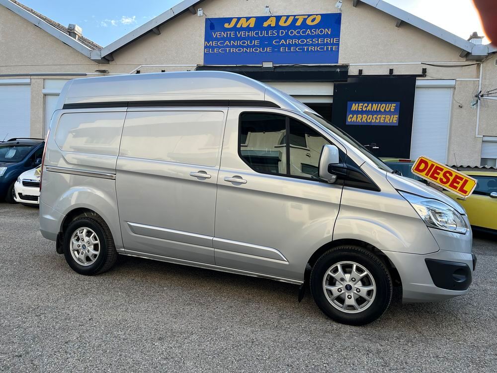 Transit TRANSIT CUSTOM CABINE APPROFONDIE 290 L1H1 2.2 TDCi 125 AMBIENTE 2013 occasion 42700 Firminy