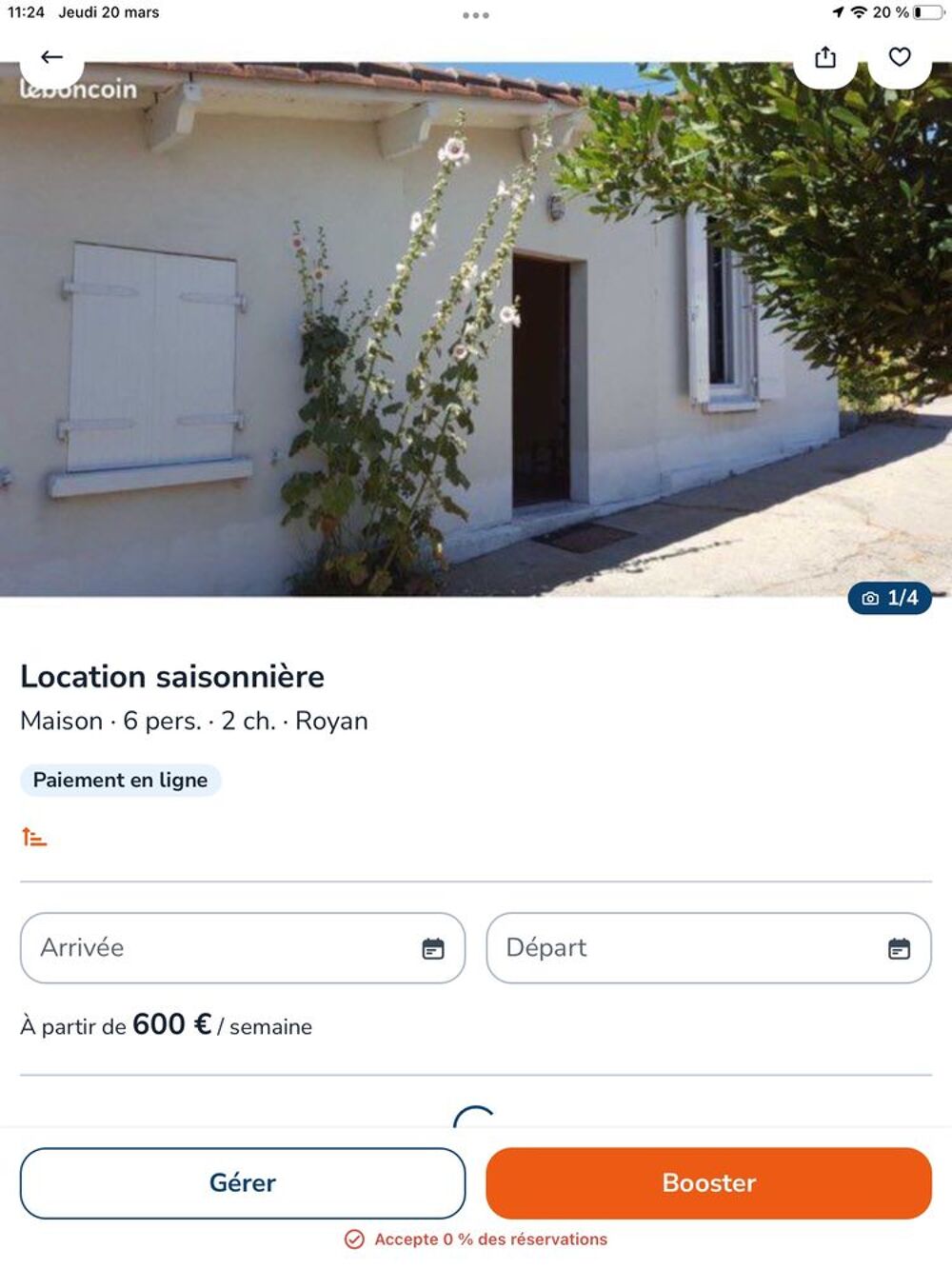   maison Royan Poitou-Charentes, Royan (17200)