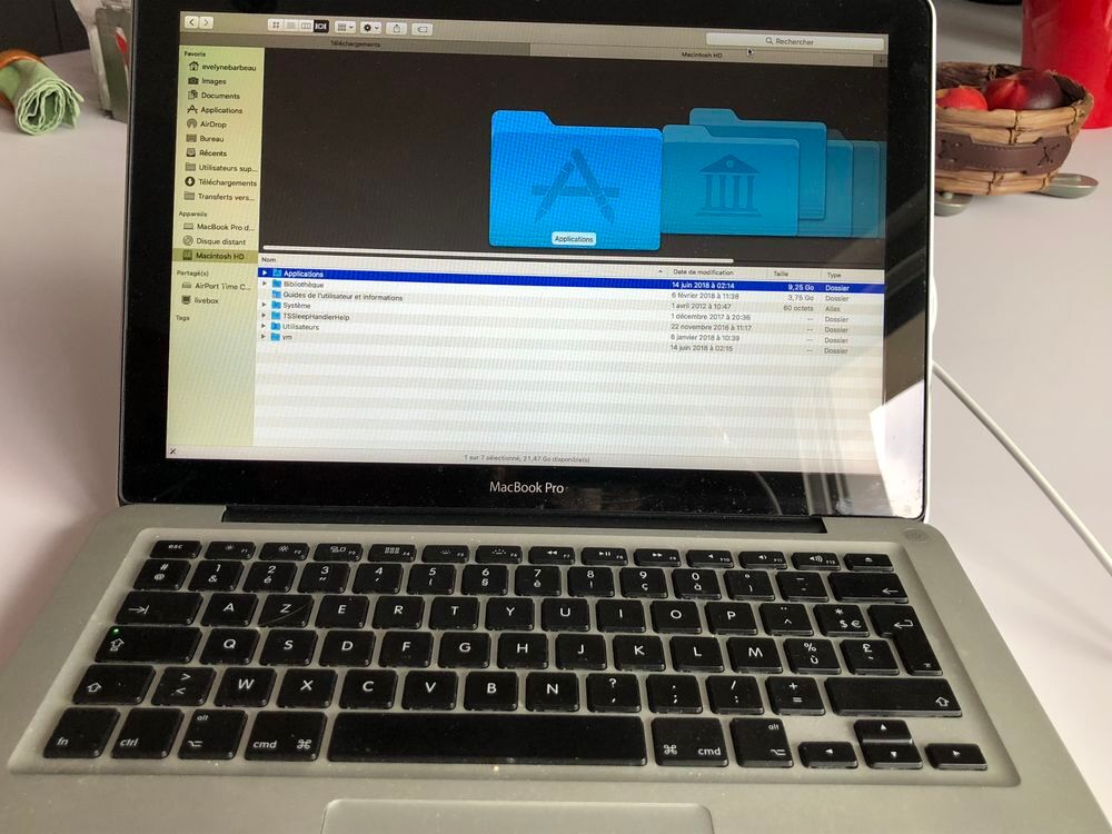 Ordinateur MacBook Pro 13 pouces Matériel informatique