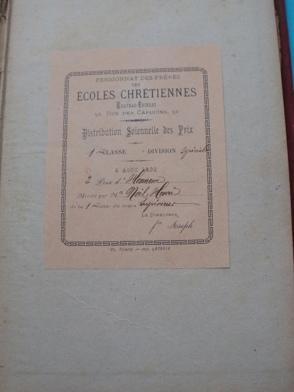 Gustave DERENNES Soeur et patrie - 1912 Livres et BD