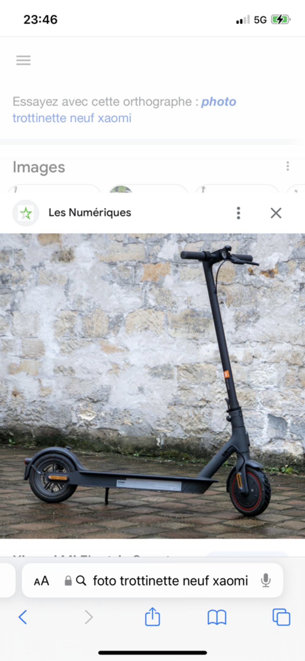Trottinette xaomi Sports