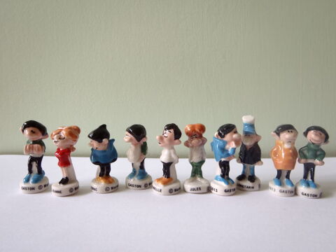 Fèves : Série complète : Gaston Lagaffe 10 Limoges (87)