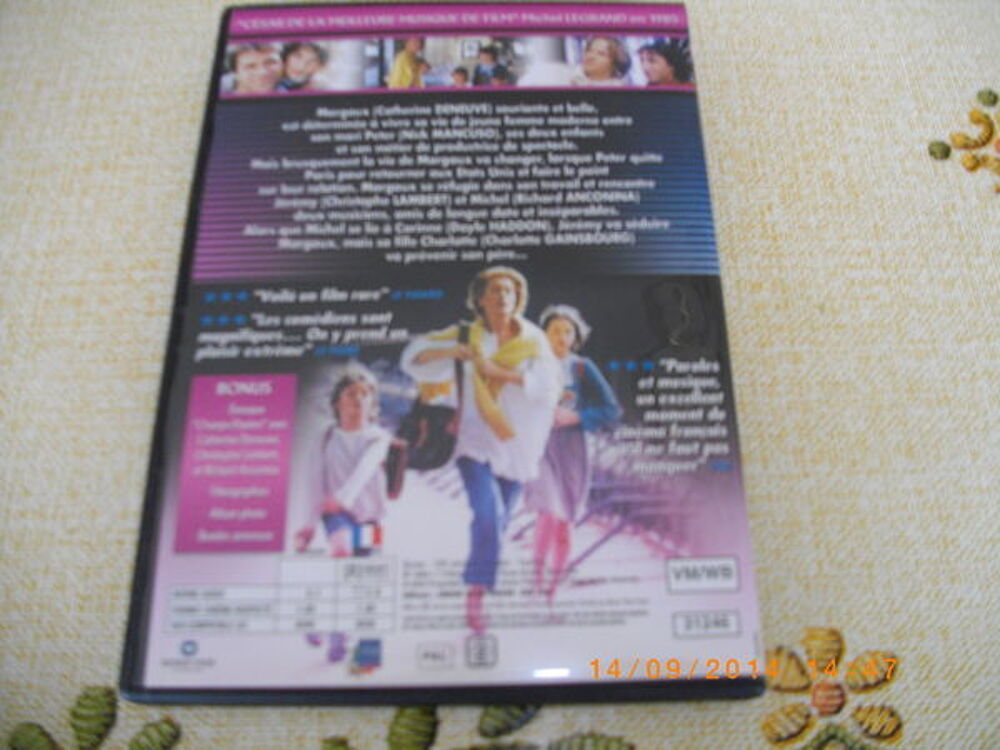Dvd : "PAROLES ET MUSIQUE" DVD et blu-ray