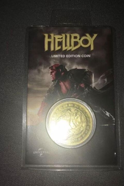 Piece De Collection Hellboy Couleur Or Edition Limite 25 Fameck (57)