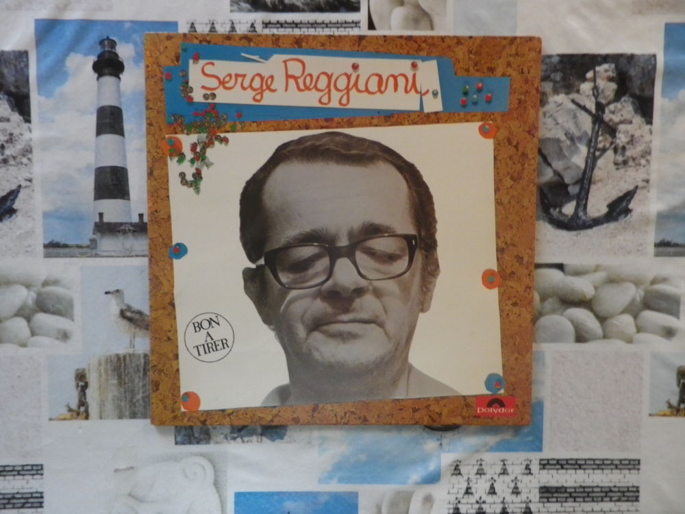 Serge REGGIANI "BON A TIRER" Vynil 33 T CD et vinyles