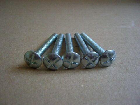 Boulons poêliers 6 x 45 neufs (lot de 5) 2 Balma (31)