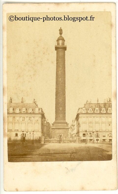 CDV Photo Paris Colonne Vend�me Photographie Anonyme ca1865 45 Loches (37)