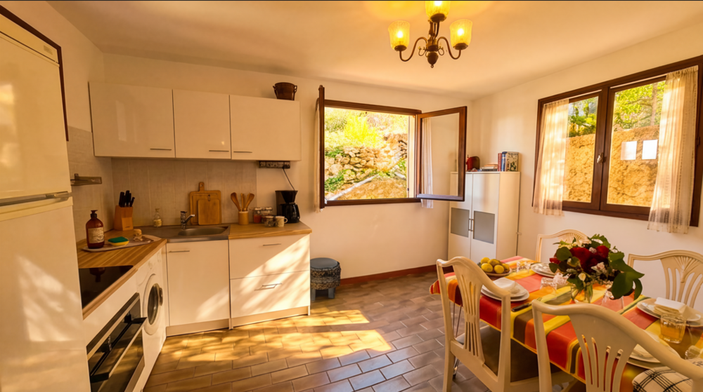 Vente Appartement Type F2 42m² 1er etg maison U CANALE au village Spéloncato Speloncato