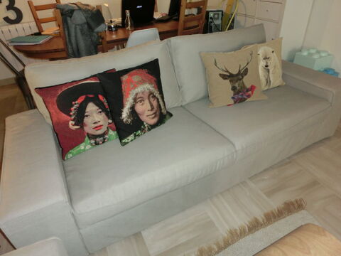 CANAPE FIXE IKEA KIVIK DANSBO BEIGE 209 Nice (06)