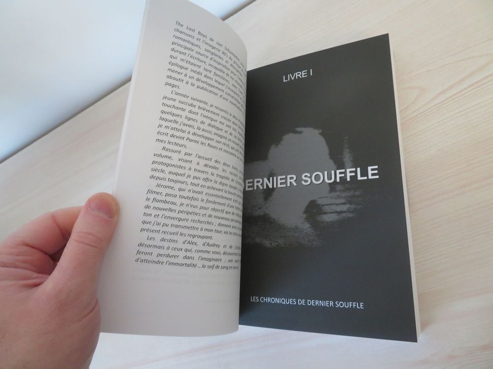 Les Chroniques de Dernier Souffle Roman gothique vampires Livres et BD