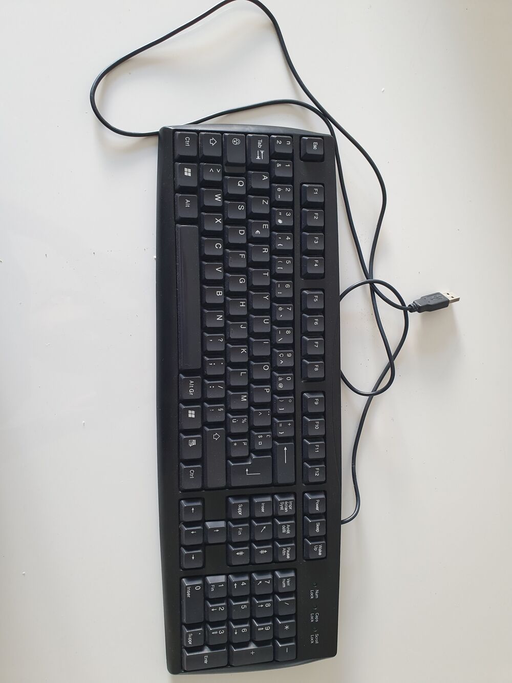 Clavier noir Matériel informatique