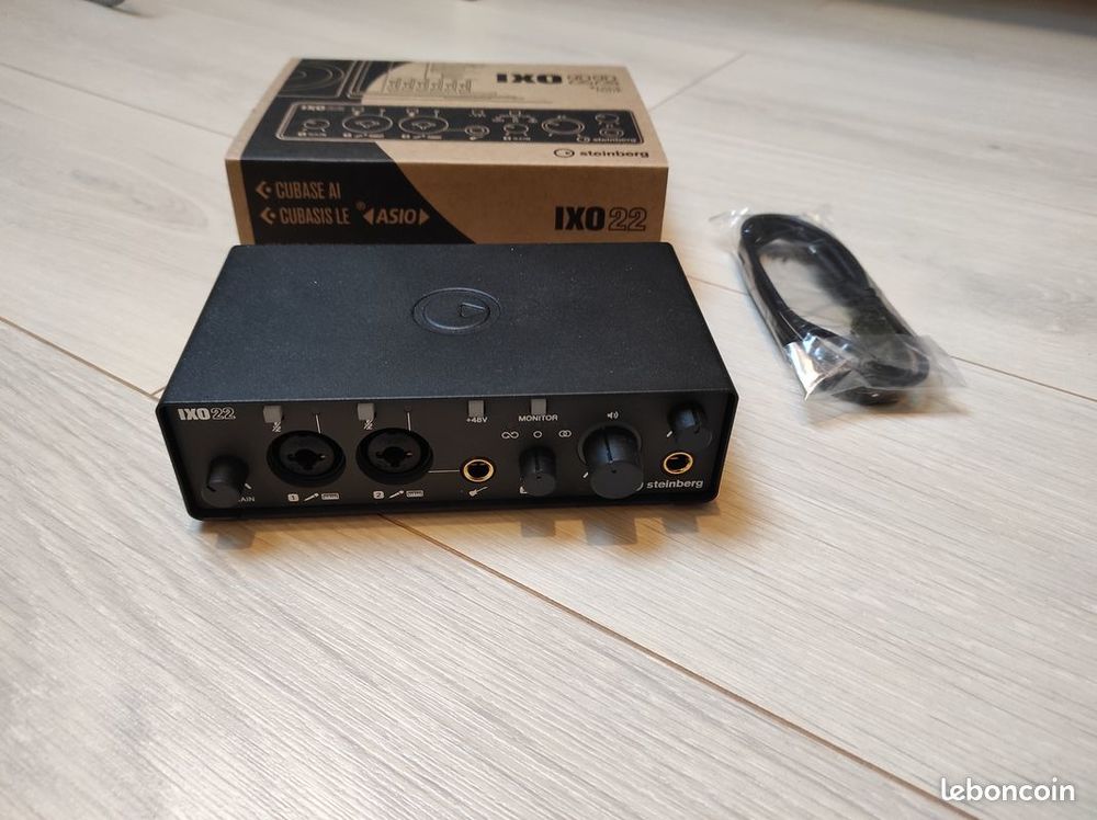 Interface audio USB Steinberg IXO 22 Black
Audio et hifi