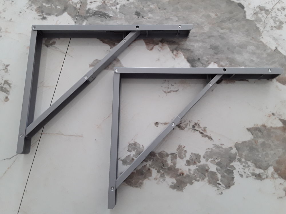2 SUPPORTS EQUERRE RABATTABLES Bricolage