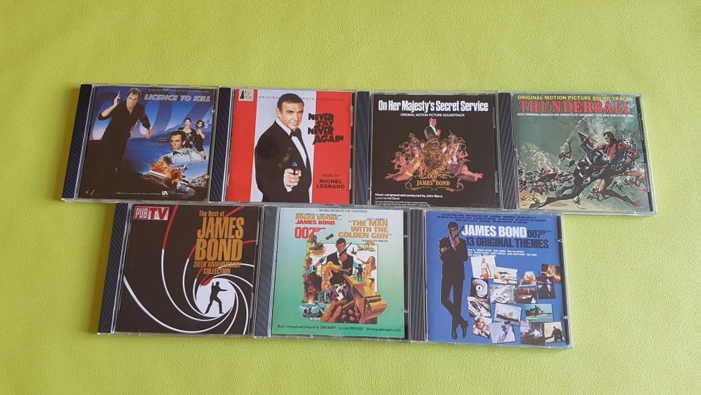 LES JAMES BOND CD et vinyles