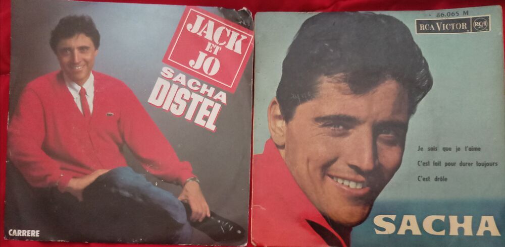 SACHA DISTEL / 19 X 45 TOURS 45 TOURS / CD et vinyles