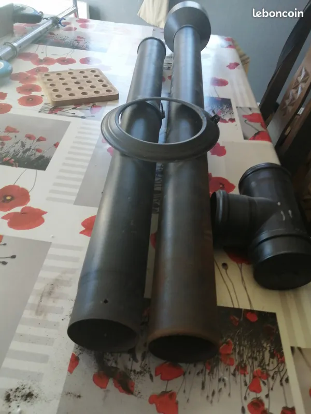 Tuyau po&ecirc;le &agrave; pellet Bricolage