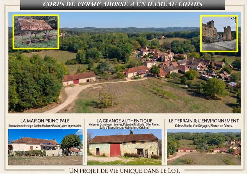 Vente Ferme corps de ferme Catus