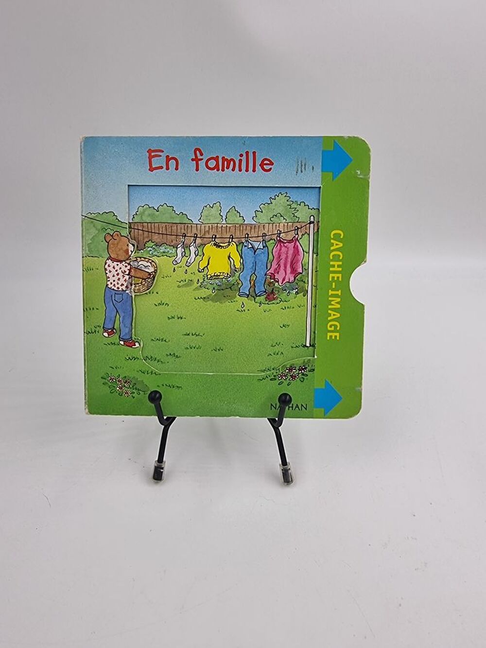 Livre enfant En Famille : Cache-Image (Nathan) Livres et BD