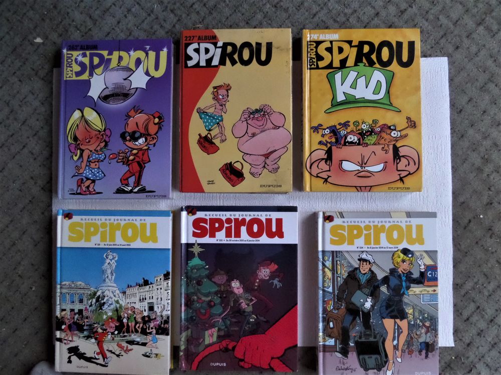 albums de spiroux cartonn&eacute;s Livres et BD