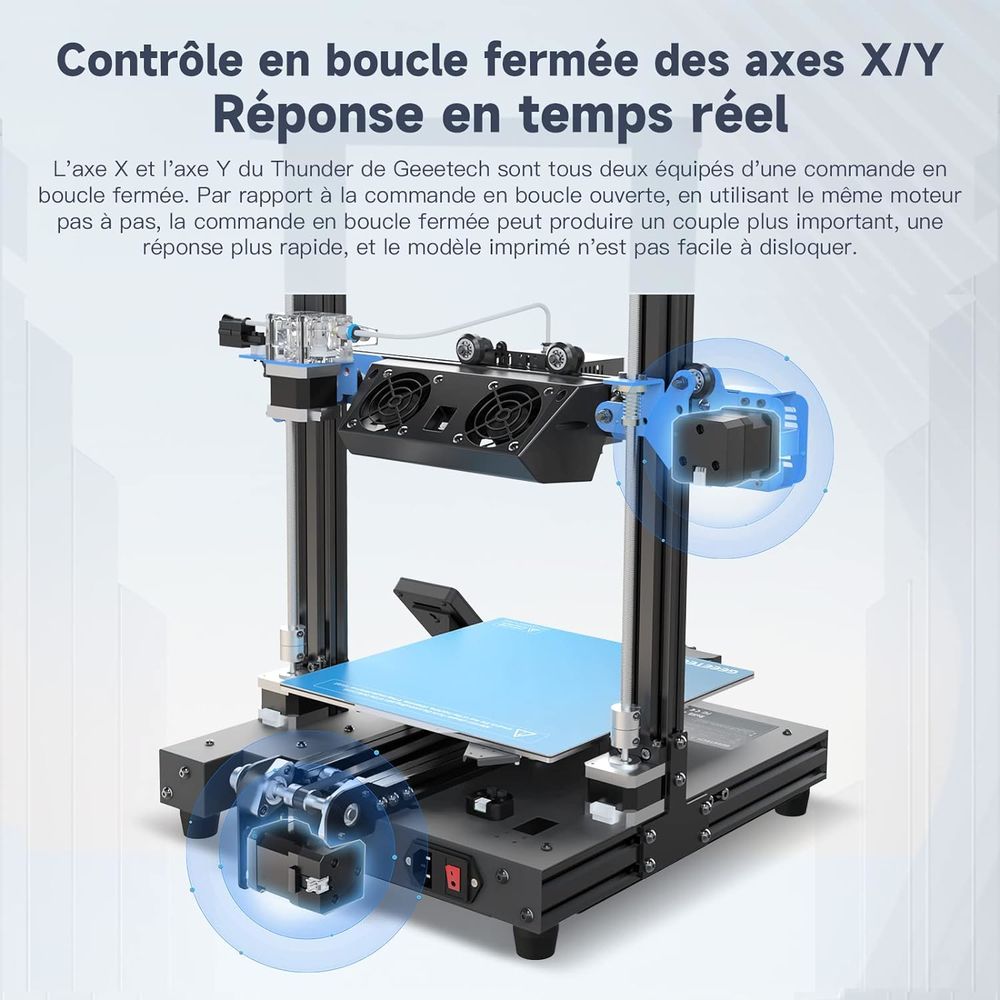 Imprimante 3D GEEETECH Thunder ? Raspberry pi 4 ? suppl&eacute;ment Matériel informatique