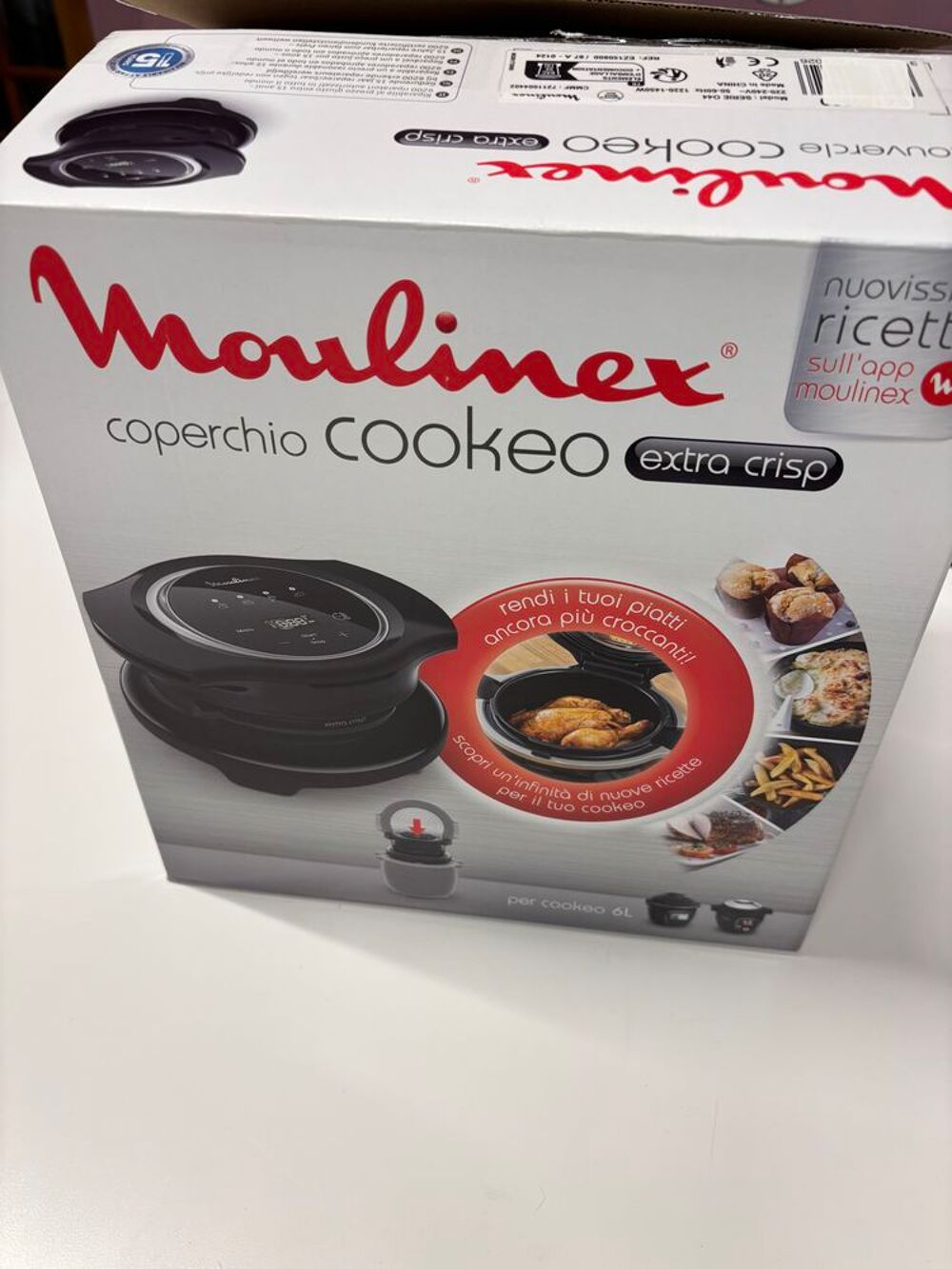 Robot Cookeo moulinex connect wifi avec fonction crisp Cuisine