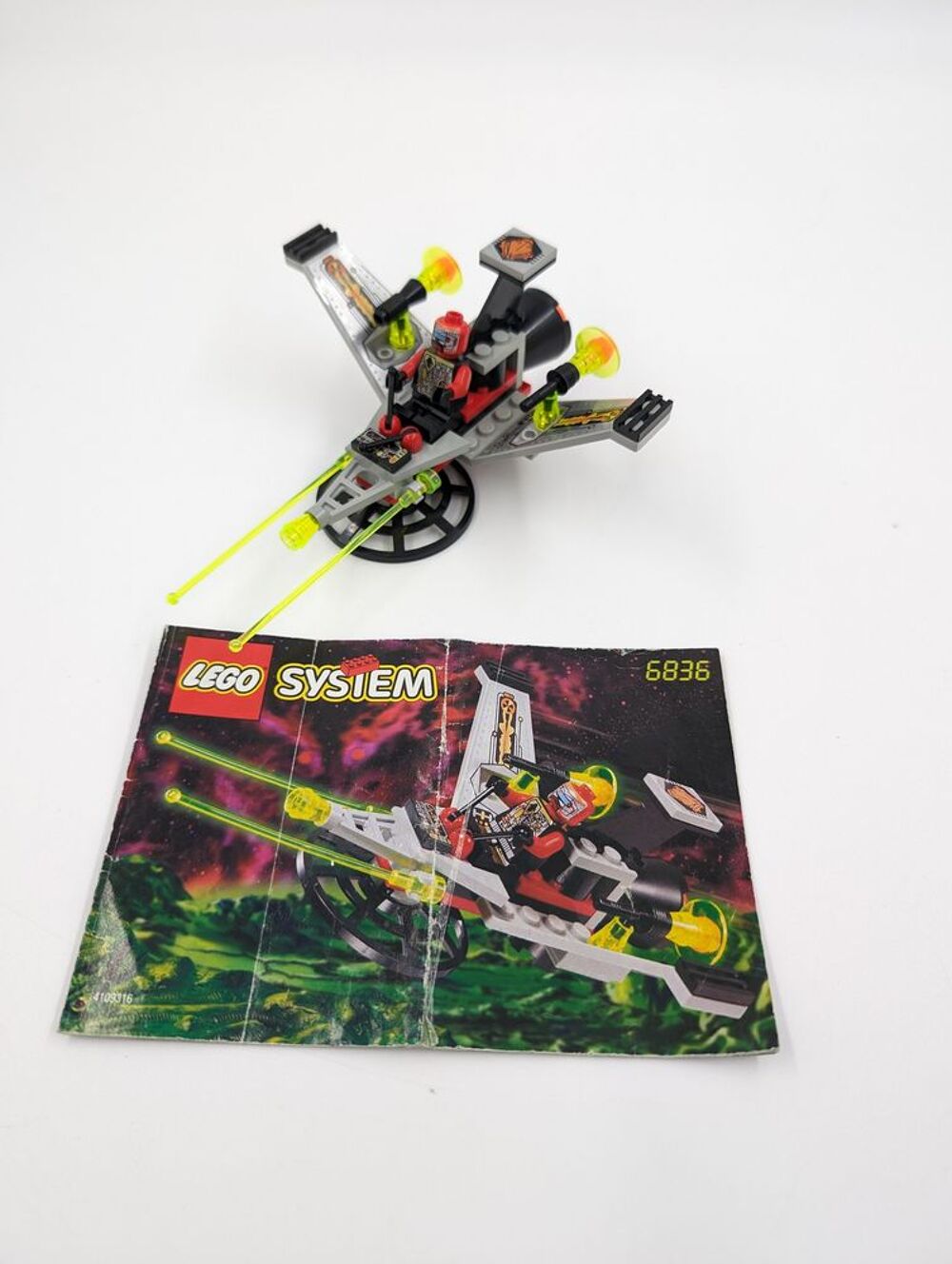 Set Lego 6836 UFO V-Wing Fighter sans boite, complet Jeux / jouets
