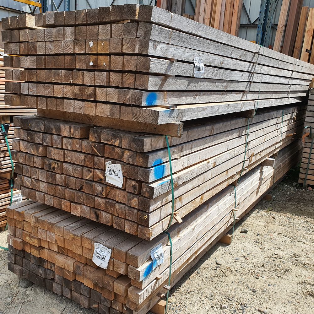Chevrons 75 x 75 mm 2 Longueurs en 3m ou 5m Bricolage