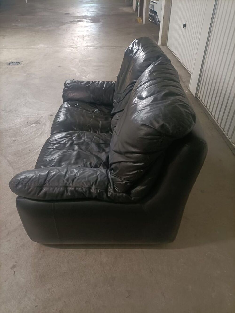 CANAPE CUIR 2 PLACES Meubles