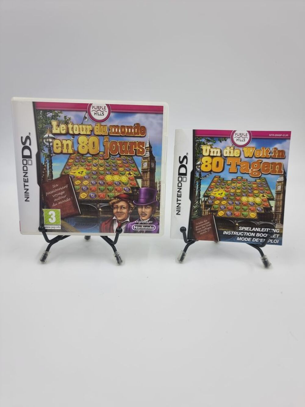 Jeu Nintendo DS Le Tour du monde en 80 jours en boite, compl Consoles et jeux vidéos