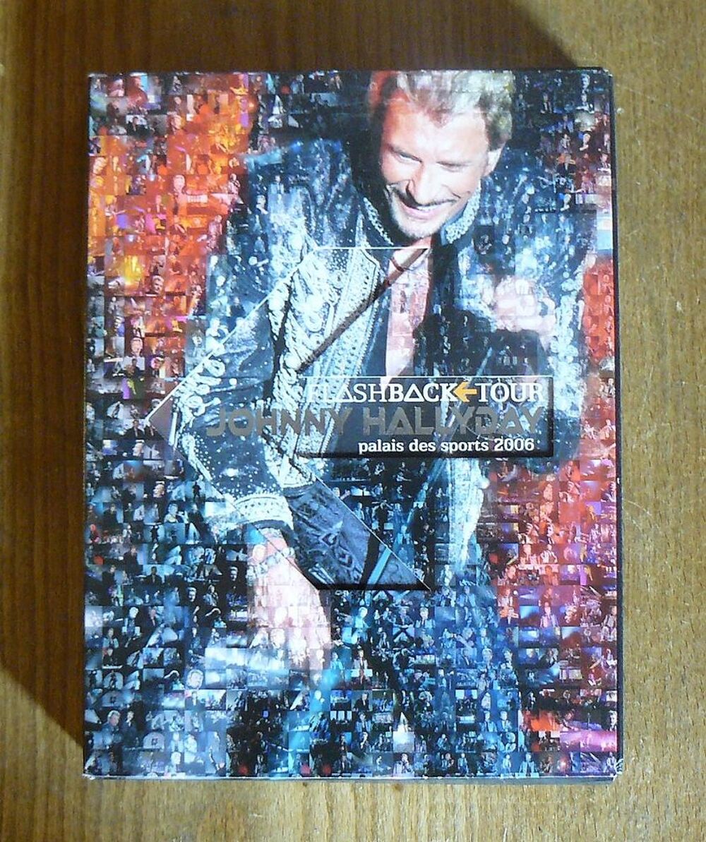 Coffret Johnny HALLYDAY : Flashback Tour - Palais des sports DVD et blu-ray
