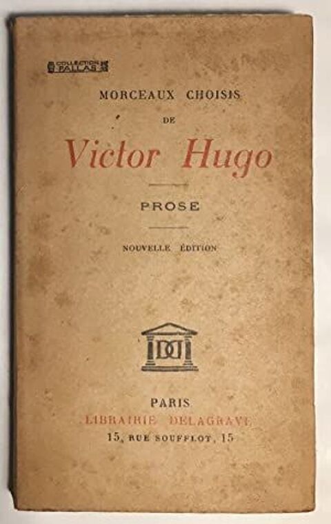 3 livres anciens (Chateaubriand/Victor Hugo/Alfred de Vigny 5 Ervy-le-Chtel (10)