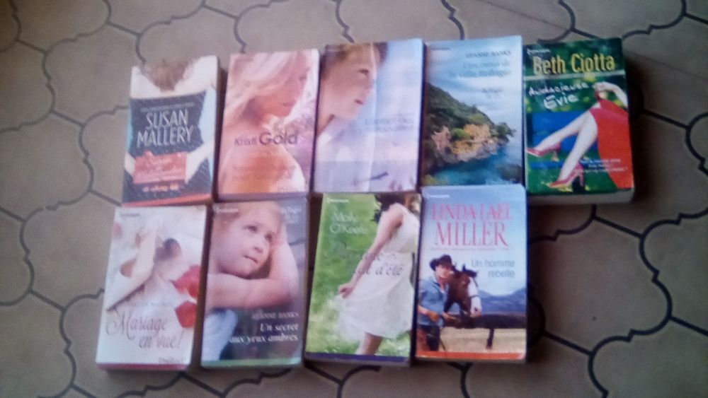 9 livres divers occasion Livres et BD