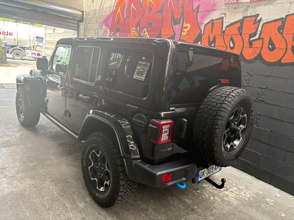 Wrangler Unlimited 4xe 2.0 l T 380 ch PHEV 4x4 BVA8 Rubicon 2021 occasion 83260 La Crau