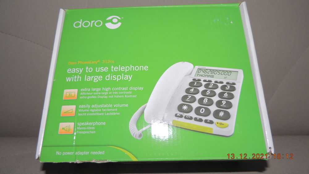 t&eacute;l&eacute;phone doro grosses touches Téléphones et tablettes