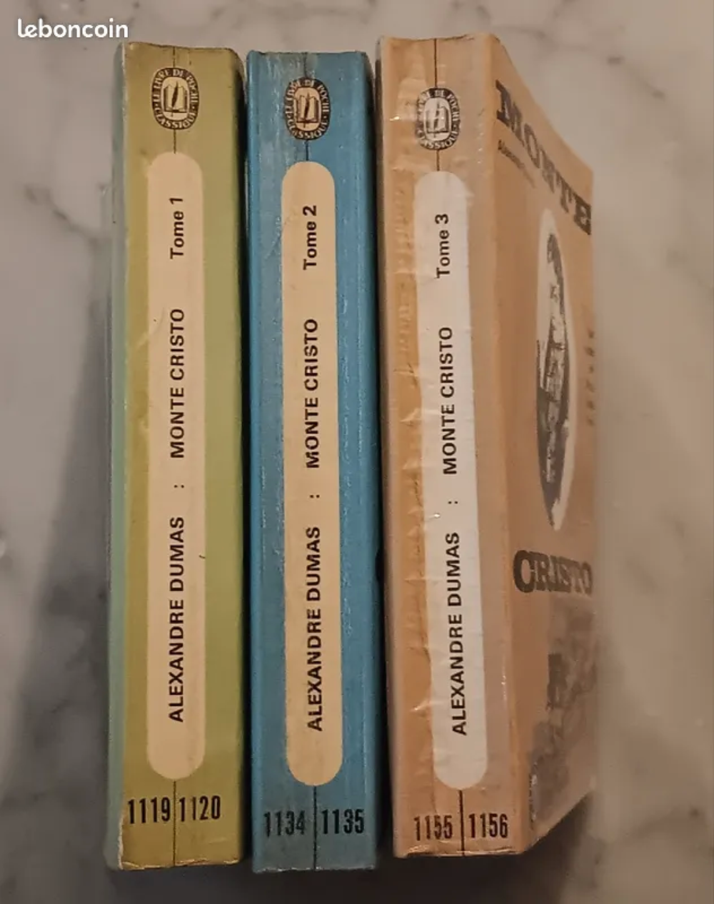 Trilogie Monte cristo Livres et BD
