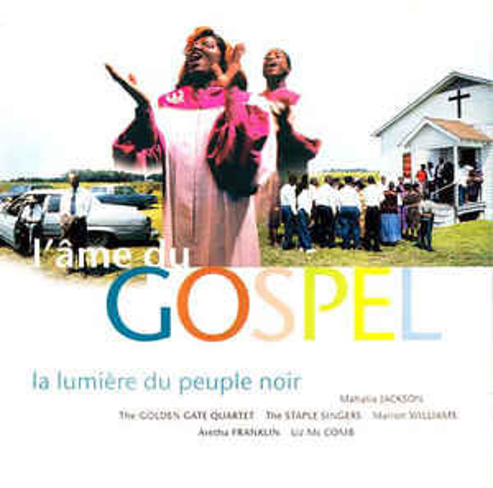  cd L'&Acirc;me Du Gospel - La Lumi&egrave;re Du Peuple Noir (etat neuf CD et vinyles