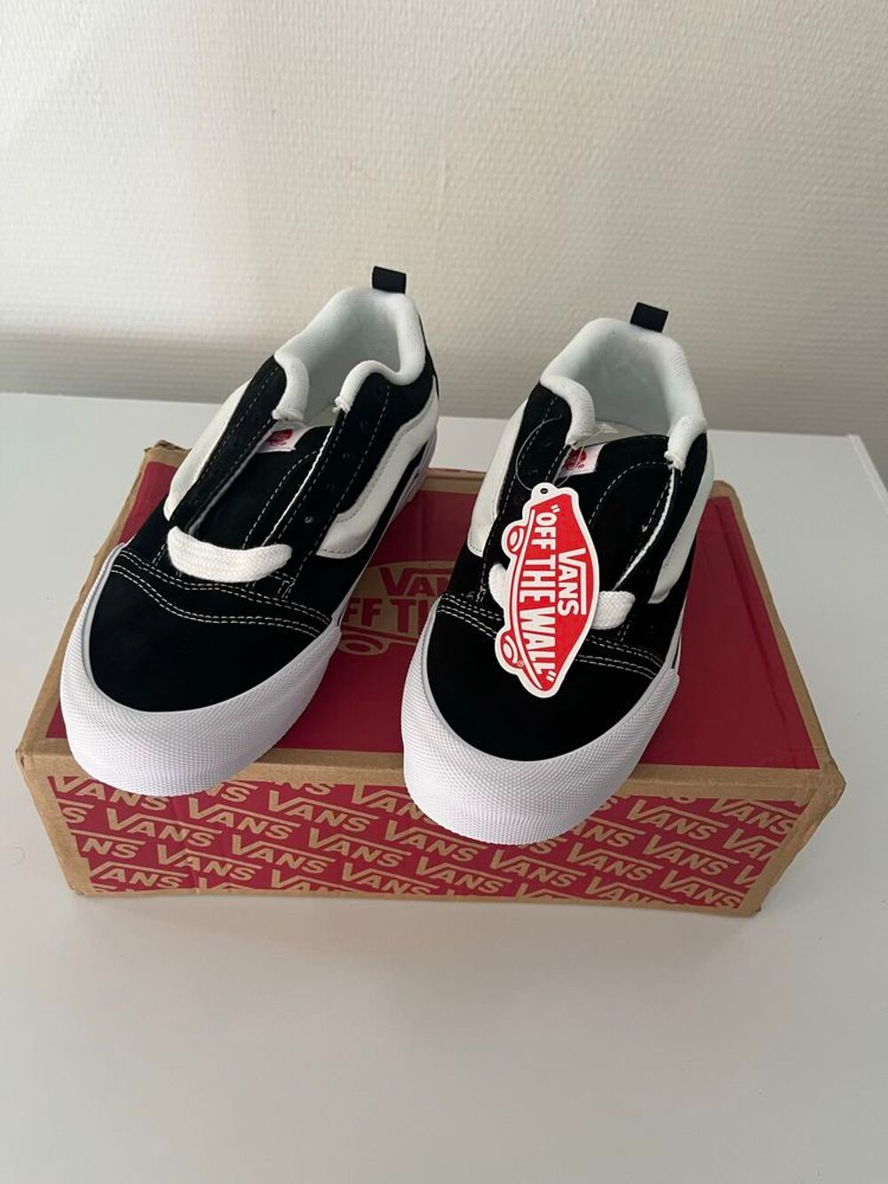 vans Knu Skool noir et blanc - pointure 38 Chaussures
